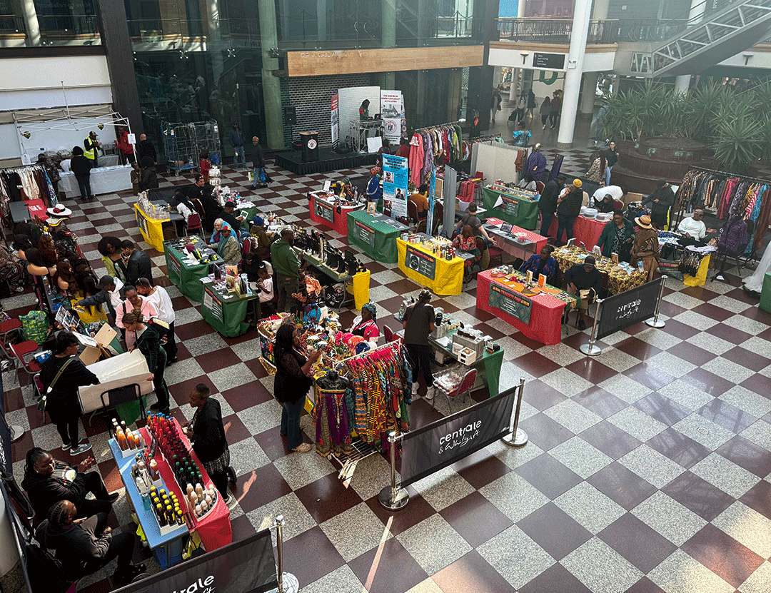 Black History Market Stall