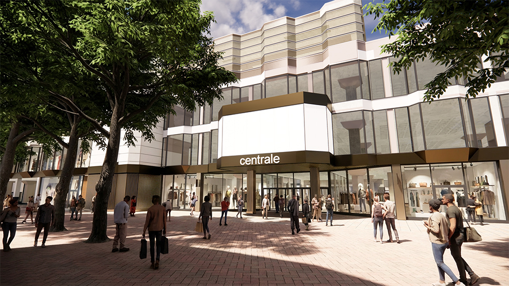 Unibail-Rodamco-Westfield has submitted a planning application to Croydon Council for a proposed package of external improvements to Centrale Shopping Centre, marking another milestone in the ongoing regeneration of Croydon town centre. The proposals introduce a new architectural approach to Centrale’s two main entrances on North End, featuring new glazing, higher quality materials and integrated lighting to create a brighter, clearer and more welcoming environment. The designs draw inspiration from Croydon’s local character and heritage and include measures to create better accessibility and enhance wayfinding. A major element of the plan is the reduction of dark recessed areas along North End, improving sightlines and enabling more active, useable shopfronts on one of the town centre’s busiest pedestrian streets. The works are the first phase of an aspired wider programme of improvements, and Centrale will remain open for trading throughout. Creating a more welcoming street front / facade will complement the recently launched Allders parade, in addition to Croydon Council’s anticipated upgrades to North End. All of this will enhance the attractiveness of central Croydon in parallel with the comprehensive regeneration of the Whitgift Centre site. The proposals reflect URW’s commitment to creating a more vibrant, accessible and confident town centre, with design changes that the public will begin to see and experience as the project progresses. Unibail-Rodamco-Westfield has submitted a planning application to Croydon Council for a proposed package of external improvements to Centrale Shopping Centre, marking another milestone in the ongoing regeneration of Croydon town centre. The proposals introduce a new architectural approach to Centrale’s two main entrances on North End, featuring new glazing, higher quality materials and integrated lighting to create a brighter, clearer and more welcoming environment. The designs draw inspiration from Croydon’s local character and heritage and include measures to create better accessibility and enhance wayfinding. A major element of the plan is the reduction of dark recessed areas along North End, improving sightlines and enabling more active, useable shopfronts on one of the town centre’s busiest pedestrian streets. The works are the first phase of an aspired wider programme of improvements, and Centrale will remain open for trading throughout. Creating a more welcoming street front / facade will complement the recently launched Allders parade, in addition to Croydon Council’s anticipated upgrades to North End. All of this will enhance the attractiveness of central Croydon in parallel with the comprehensive regeneration of the Whitgift Centre site. The proposals reflect URW’s commitment to creating a more vibrant, accessible and confident town centre, with design changes that the public will begin to see and experience as the project progresses. South Entrance Proposed shopfronts